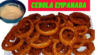 Cebola Empanada Rapido e Simples