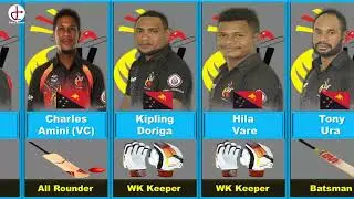 Papua New Guinea Team For T20 World Cup 2024 | PNG Players For T20 World Cup 2024 | Data Arrow