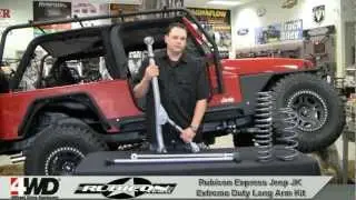 Rubicon Express - 3.5 & 4.5 inch Extreme Duty Long Arm Kit for Jeep JK Wrangler
