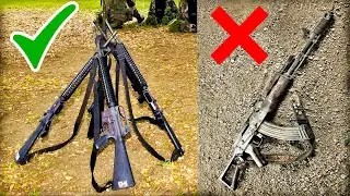 Зачем винтовки ставят пирамидой?