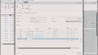 Create a Vendor Template
