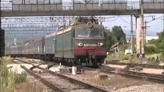 Электровозы ЧС и ВЛ (клип)