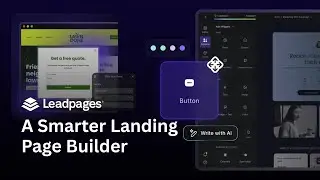 Leadpages Tutorial - The Landing Page Builder & Platform