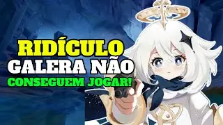 RIDÍCULO!!! OS JOGADORES NÃO CONSEGUEM LOGAR E JOGAR O GENSHIN IMPACT!!