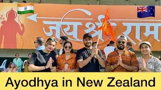Ayodhya in New Zealand Pran Pratihastha Live