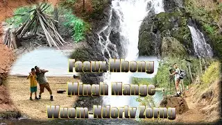 Walk three miles around The lake to the stream water fall.