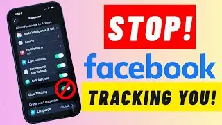 How to STOP Facebook Tracking you!