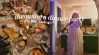 throwing a dinner party in celebration of platonic love and friendship