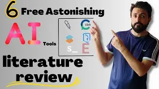 Six Best Free AI tools for Literature review 🤖 || ai research tools || literature review ai tools