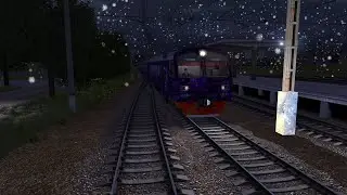 Новогодняя поездка по маршруту: Узуново-Москва. На ЭД4М.
