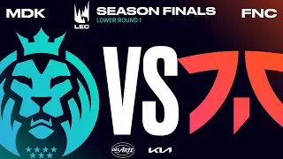 MAD LIONS vs FNATIC, qui ira en FINALE des SEASON FINALS | LEC Summer 2024