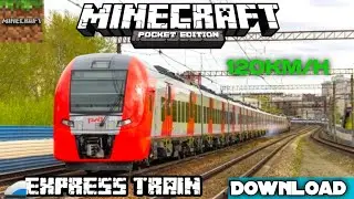 Minecraftpe train mod download