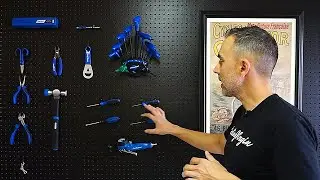 Setting up the new garage with Park Tool