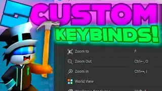How to Set Custom Keybinds in Roblox Studio!