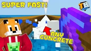 Minecraft » CONCRETE FARM « Truly Bedrock SMP [36]