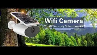 Solar Powered Security Camera ,   Waterproof Outdoor Wireless Security Battery Camera