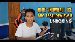 Blue Snowball Ice Microphone Review and Mic Test Philippines