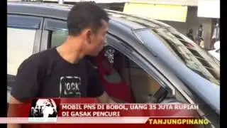 MOBIL PNS DI BOBOL, UANG 35 JUTA RUPIAH