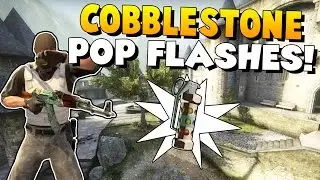 CS:GO - 10 Must-Know Self Pop Flashes on Cobblestone