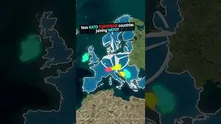 New NATO Countries???🇮🇪🇦🇹 #shorts #map