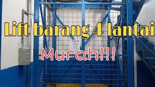 lift barang 4 lantai