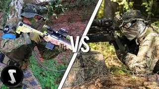 Airsoft YouTubers FREE FOR ALL! (Silo vs Novritsch, Fabi & GsP Crew etc)