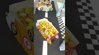 Rennauto Dekoidee von Geburtstagsfee