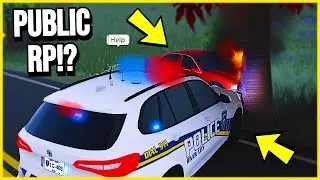 TRYING TO ROLEPLAY IN A PUBLIC SERVER 2023! | ERLC Roblox Liberty County