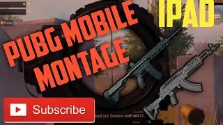 PUBG MOBILE MONTAGE | IPAD MINI5 | 2020| 4 finger claw