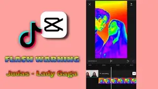 ⚠️FLASH WARNING⚠️ JUDAS LADY GAGA | TIKTOK NEW TREND TUTORIAL
