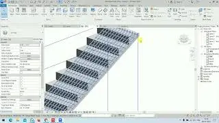 How to do Rebar in Stairs | Revit Structure Tutorials in Revit