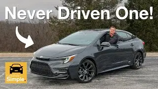 2026 Toyota Corolla SE Hybrid AWD Driving Review | Good Economy Comes At A Price