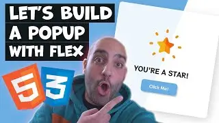 Building a simple popup with html and css | Step by Step tutorial