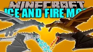 ICE AND FIRE MOD - Dragones Epicos!! - Minecraft mod 1.10.2 Review ESPAÑOL