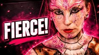 Body paint model Jackie comes back for more!