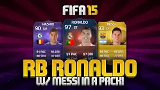 RECORD BREAKER RONALDO PACK OPENING! MESSI IN A PACK! | FIFA 15 Ultimate Team