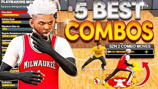 BEST DRIBBLE COMBOS COMP GUARDS USE TO GET OPEN in NBA2K25! BEST DRIBBLE TUTORIAL & SZN 2 SIGS 2K25!