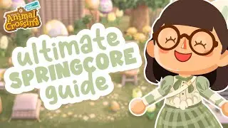 How to create the PERFECT springcore Animal Crossing island!