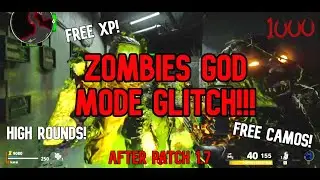 HOW TO DO THE GOD MODE GLITCH AFTER PATCH 1.7 IN COLD WAR ZOMBIES | FREE XP!!