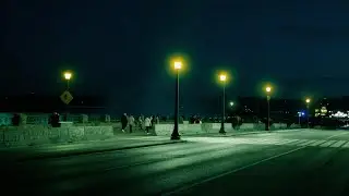 Fujifilm X-Pro 2 Night Street photography (POV) in Niagara Falls