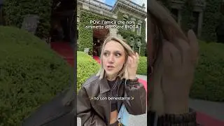 The friend who doesn't admit she's RICH