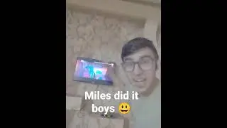 Miles finally did it