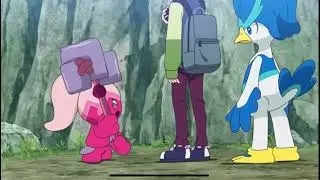 me whenever i see my friends complete their projects (u///u) - pokemon horizon englishsub 😭💞