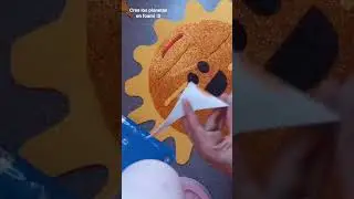 Sol en foami, si quieres ver este tutorial con más detenimiento ve a mi canal 🫰🏻😀