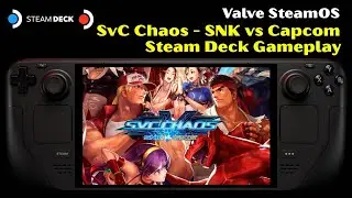 SvC Chaos - SnK vs Capcom - Shin Akuma - SteamOS Steam Deck OLED LCD
