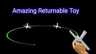 How To Make Paper Boomerang Toy