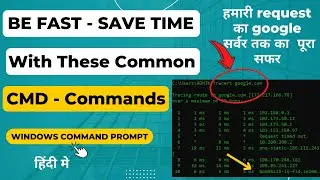Useful Command Prompt Commands | Cmd Tutorial in Hindi  | Commands | 2022 | By Krishna Sonavane 🔥✔