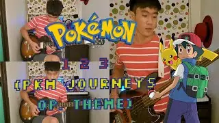 1・2・3 - Pokemon Journeys OP || Rock cover by Austeam