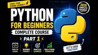 🐍 Python Tutorial for Beginners | Part 1 | Complete Python Course 2026
