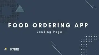 1.  Deli Food Landing page